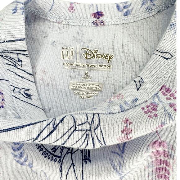 Gap x Disney Frozen Pajama Set Size 6 - Picture 7 of 7